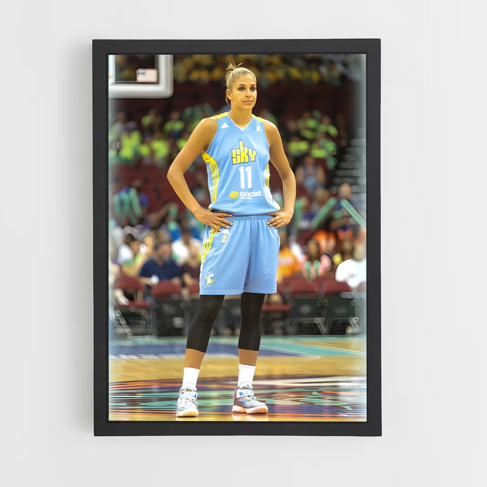 Poster L'Ascension d'Elena – affiche Basketball (vue 2)